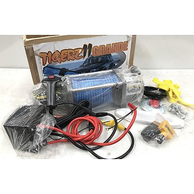 Tigerz 11 Grande 12000 LB Winch with Dyneema - Brand New