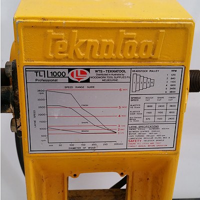 Teknatool Wood Lathe