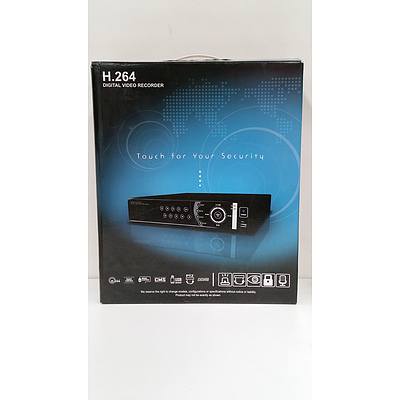 High Technology H.264 Four Channel Digital Video Recorder- New