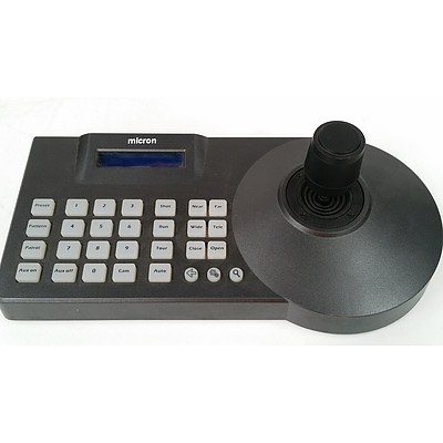 Samsung Techwin SPC-1010 PTZ Control Keyboards - Lot of Two