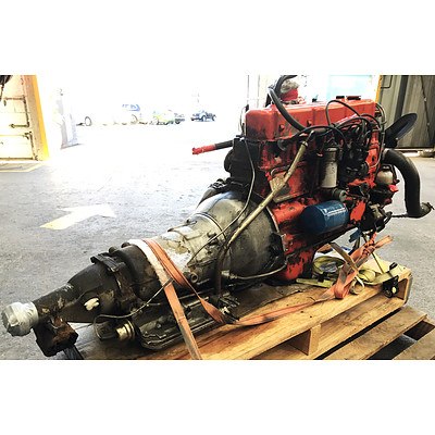 Holden HQ 202 6 Cylinder Engine with Trimatic Transmission