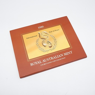 1986 Australian Mint Set - Uncirculated