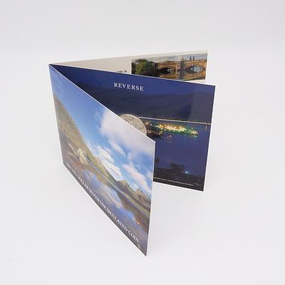 1991 Tasmanian Ten Dollar Silver Proof Coin - Uncirculated