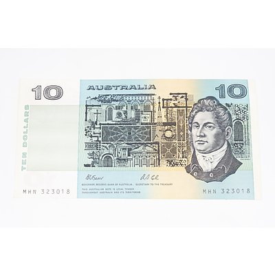 1991 Australian Ten Dollar Banknote - Uncirculated