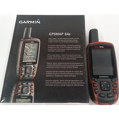 Garmin GPSMAP 64s Handheld GPS Unit