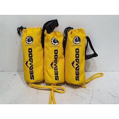 Sea-Doo Throw Line Bag *Brand New* Lot of 3 RRP $170+