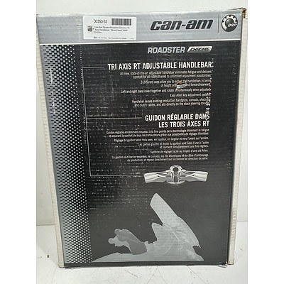 Can-Am Spyder/Roadster Chrome Tri Axis Handlebar- *Brand New* RRP $1200+