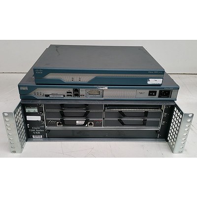 Cisco Assorted Service Routers - Lot of Three