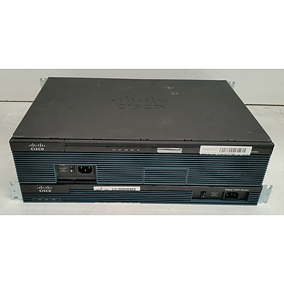 Cisco 2900 Series Integrated Service Routers - Lot of Two