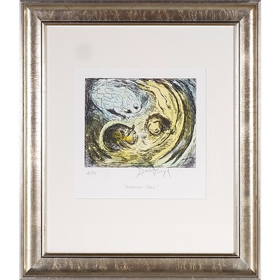 David Boyd (1924-2011) Returning Home, Etching 35/60