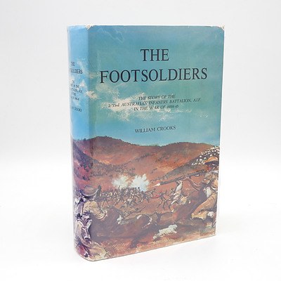 William Crooks, The Footsoldiers, Printcraft Press Australia, Brookvale, Australia, 1971