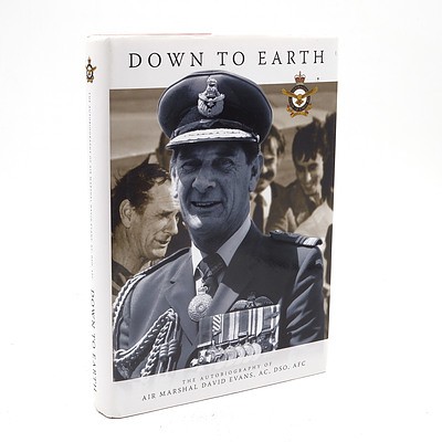 David Evans, Down to Earth, Air Power Development Centre, Canberra, Australia, 2011 with Signed Letter from the Author