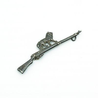 Boer War Era Sterling Silver Badge, Birmingham, 1899