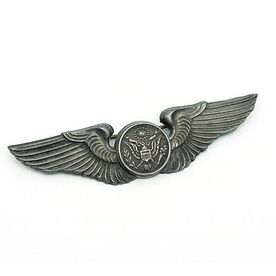 Sterling Silver Angus & Coote American Enlisted Aircrew Badge