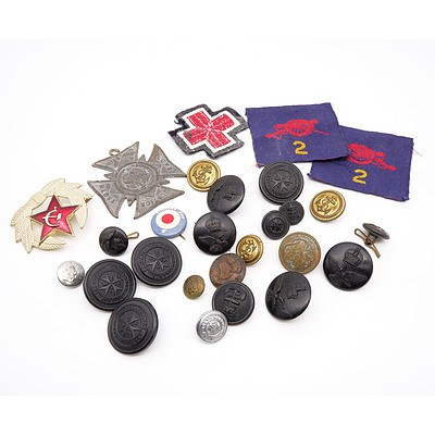 Various Badges and Patches, Including SRFB, Australian Air Force and Navy