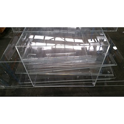 Selection of Acrylic Commercial Displays