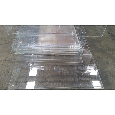 Selection of Acrylic Commercial Displays