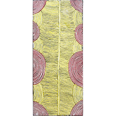 Eileen Bird Petyarre (1956-) Body Paint 2003, Acrylic on Linen