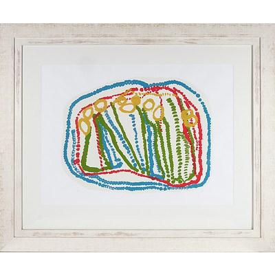 Jan Billycan (1930-2016) Kirriwirri, Screeprint Edition 20/30