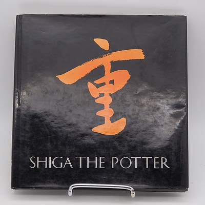 Shiego Shiga Studio Pottery Book, 'Shiga The Potter' Published By John Ferguson Pty Ltd