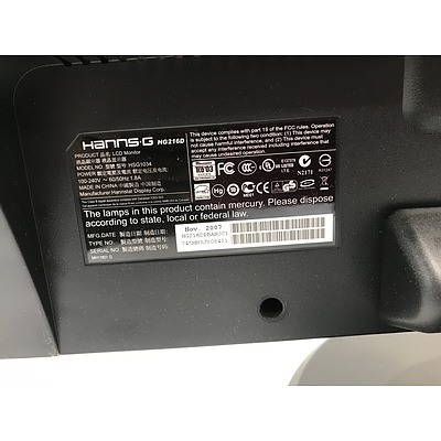 LG and Hanns G Monitors