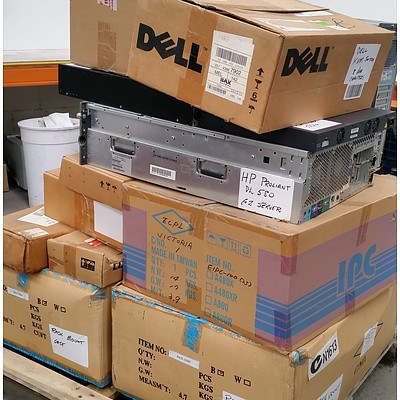 Bulk Lot of Assorted IT Equipment - Server, UPS & Desktop Computer