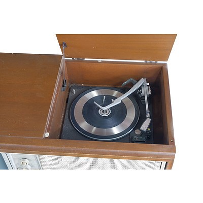 Kriesler Retro Sideboard with Turntable, TV & Control Panel