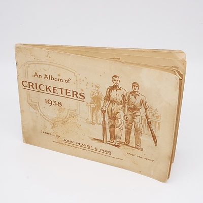 1938 An Album of Cricketers - Complete Set