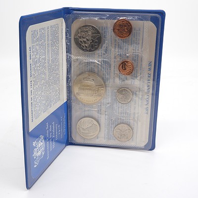 1978 New Zealand Souvenir Coin Set
