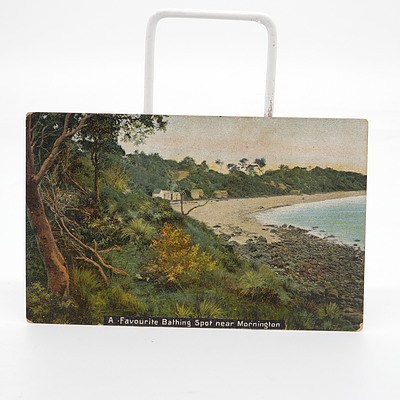 Queen Victoria South Australia One Penny Post Stamp