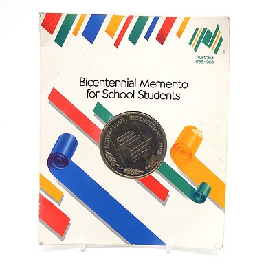 1988 Bicentennial Memento for School Students with Original Packaging