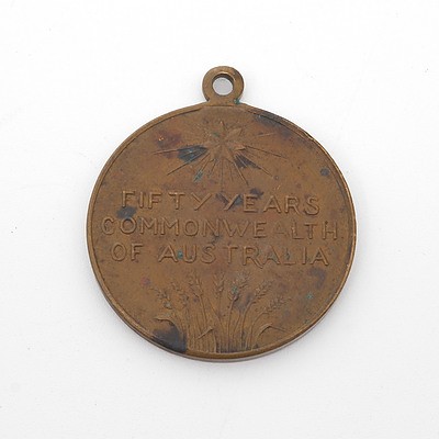 50 Years Commonwealth of Australian Medallion