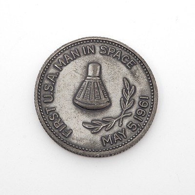 First USA Man in Space Medallion