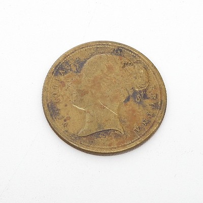 Queen Victoria to Hanover Token 1837