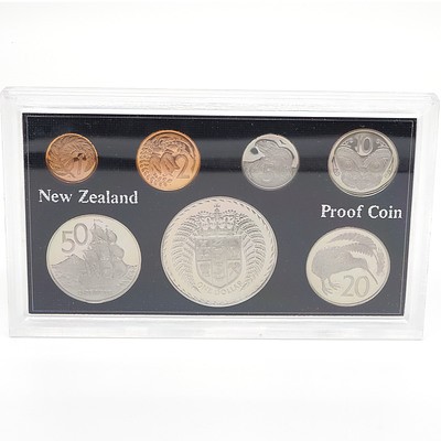 1976 New Zealand Proof Coin Set