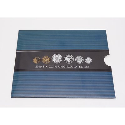 2010 Australia Six Coin Uncirculated Set