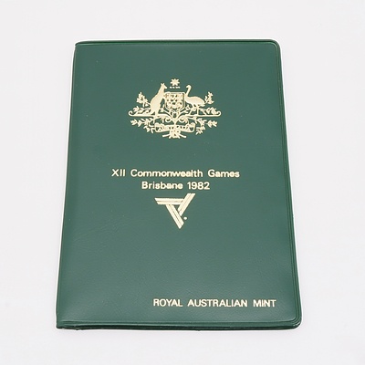 1982 XII Commonwealth Games Brisbane Six Coin Set