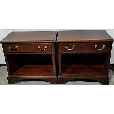Two Drexel Heritage Bedside Tables