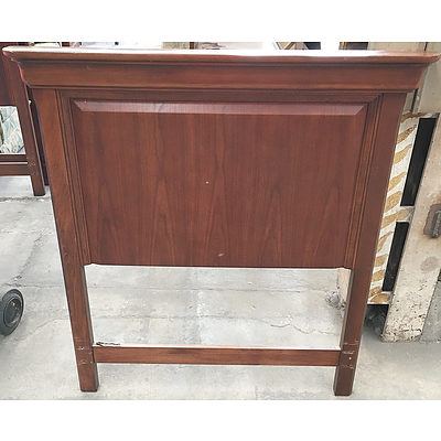 Two Drexel Heritage Single Bed Headboards