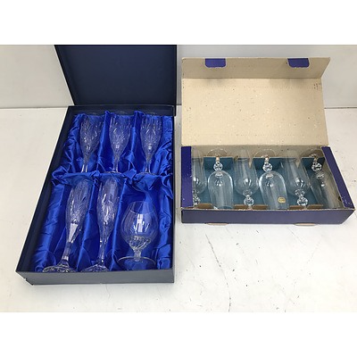 Bohemia Crystal Champagne Flutes