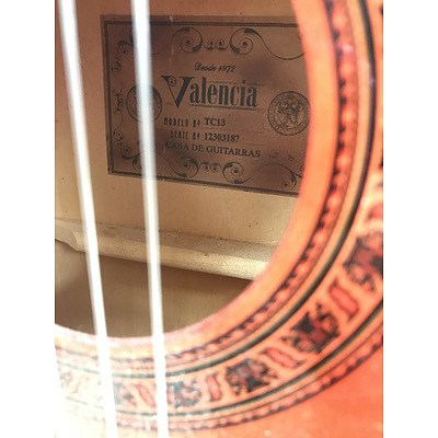 Three Acoustic Guitars Including Ashton and Valencia