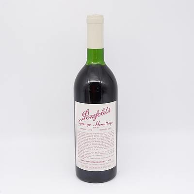 Penfolds Vintage 1979 Grange Hermitage Bin 95 750mL