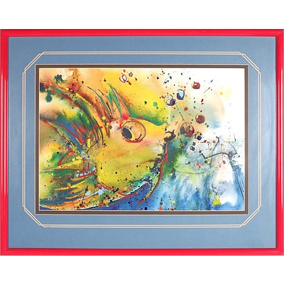 Rhonda Parcel, Tropical 1990, Mixed Media