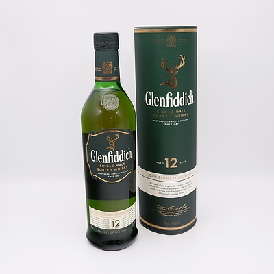 Glenfiddich 12 Year Single Malt Scotch Whisky 700ml