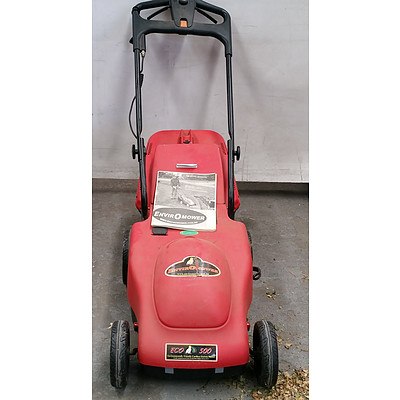 Electric Cordless Mower and Catcher