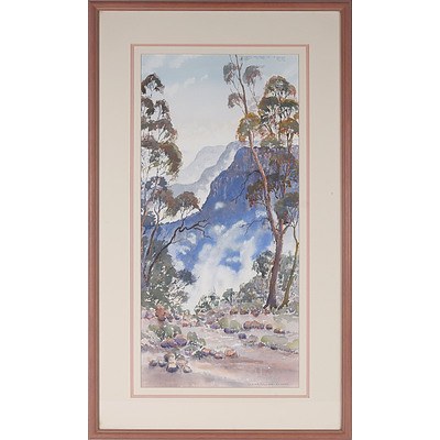 Diana Watson (1940-) Xanadu, Watercolour