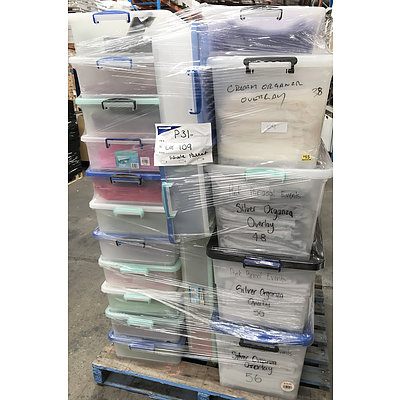 Assorted Fabric Table Overlays