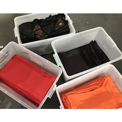 Approx 50 Satin Table Overlays