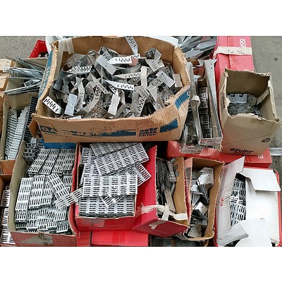 Selection of Face Mounts, Joist Hangers and Gang Nails - New