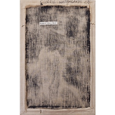 Florrie Watson Napangardi (1950-) Acrylic on Linen